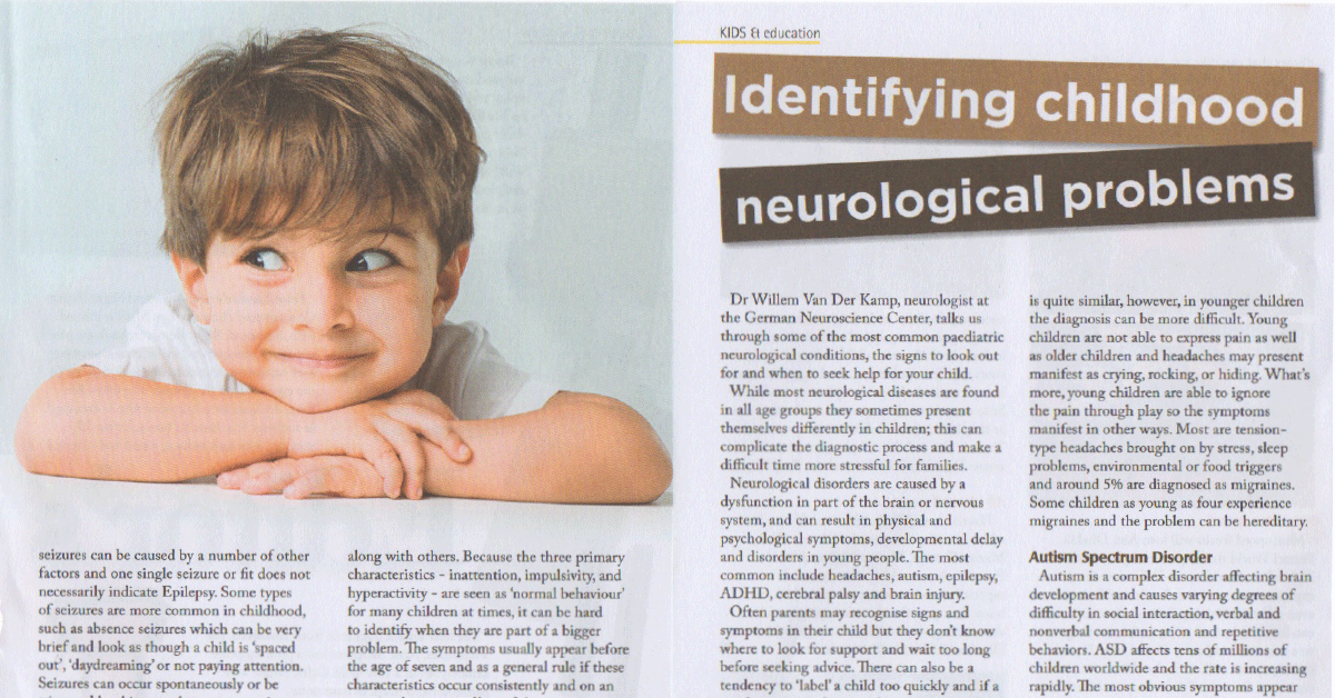 Identifying Childhood Neurological Problems